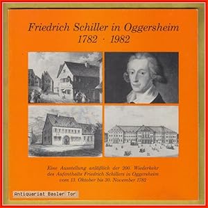 Immagine del venditore per Friedrich Schiller in Oggersheim. 1782 / 1982. venduto da Antiquariat Basler Tor