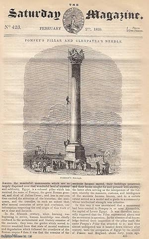 Pompey's Pillar and Cleopatra's Needle; Fruits designed to be a Source of Enjoyment to Man, part ...