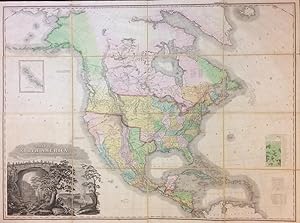 Seller image for A Map of North America, Constructed To The Latest Information for sale by Argosy Book Store, ABAA, ILAB