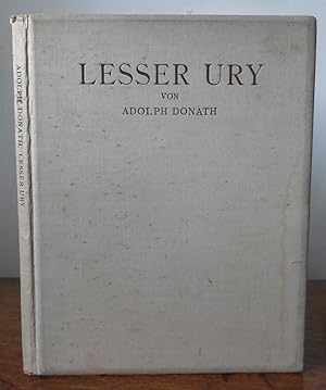 Lesser Ury, Seine Stellung in Der Modernen Deutschen Malerei