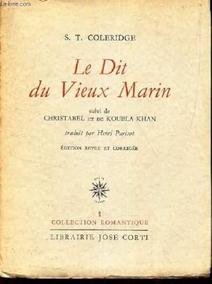 Seller image for LE DIT DU VIEUX MARIN - sivi de CHRISTABEL et de KOUBLA KHAN. for sale by Le-Livre