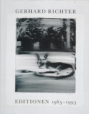 Imagen del vendedor de Gerhard Richter. Editionen 1965-1993. Kunsthalle Bremen, 24. Oktober Bis 21. November 1993 a la venta por Stefan Schuelke Fine Books