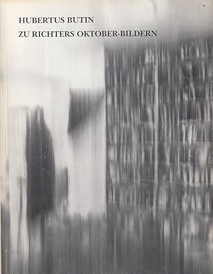 Imagen del vendedor de [Gerhard Richter] Hubertus Butin. Zu Richters Oktober-Bildern a la venta por Stefan Schuelke Fine Books