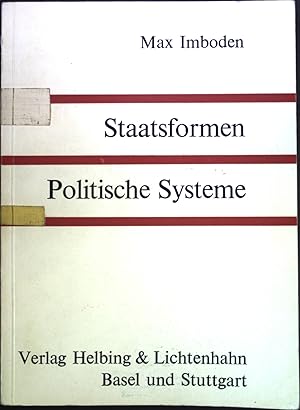 Imagen del vendedor de Staatsformen; Politische Systeme; a la venta por books4less (Versandantiquariat Petra Gros GmbH & Co. KG)