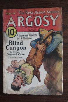 Seller image for ARGOSY (Pulp Magazine). May 14 / 1932; -- Volume 229 #5 Blind Canyon by Robert Ormond Case;// The Insect Invasion by Ray Cummings; for sale by Comic World