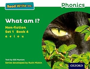 Imagen del vendedor de Read Write Inc. Phonics: Green Set 1 Non-fiction 4 What Am I? a la venta por GreatBookPrices