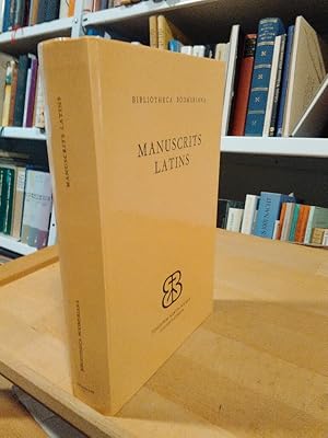 Manuscrits Latins de la Bodmeriana. Catalogue.