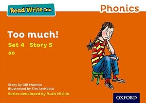Immagine del venditore per Read Write Inc. Phonics: Orange Set 4 Storybook 5 Too Much! venduto da GreatBookPrices