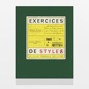 Image du vendeur pour Exercises de Style mis en vente par The Idea of the Book