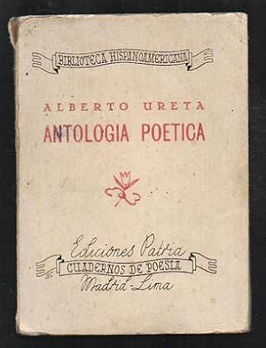 Seller image for ANTOLOGIA POETICA. for sale by Librera Raimundo