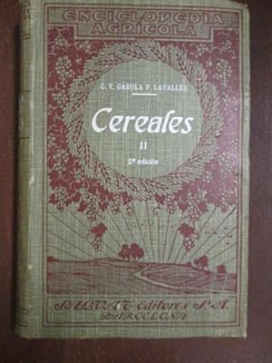 Imagen del vendedor de CEREALES II. 2 EDICIN. Enciclopedia Agrcola a la venta por LIBRERIA AZACAN