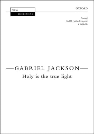 Seller image for Holy Is The True Light: Vocal Score for sale by GreatBookPrices