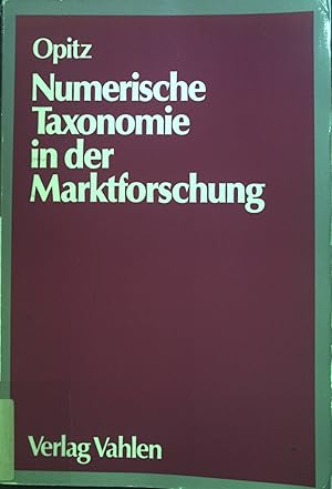 Bild des Verkufers fr Numerische Taxonomie in der Marktforschung. zum Verkauf von books4less (Versandantiquariat Petra Gros GmbH & Co. KG)