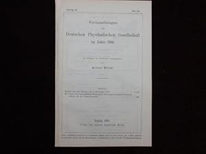 Ein Vermeintlicher Widerspruch Des Magneto-Optischen Faraday-Effectes Mit Der Thermodynamik