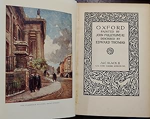 Image du vendeur pour Oxford: Painted By John Fulleylove mis en vente par The Book House, Inc.  - St. Louis