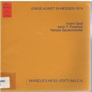 Seller image for Junge Kunst in Hessen 1974. for sale by Antiquariat Bernd Preler