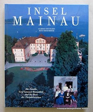 Seller image for Insel Mainau. Die Familie Graf Lennart Bernadotte und ihr Park der Vierjahreszeiten. Konstanz, Stadler, 1993. 4to. Mit zahlreichen farbigen fotografischen Abbildungen von Lennart Bernadotte (Makrofotografie) u.a. 152 S. Farbiger Or.-Pp. (ISBN 3797706553). for sale by Jrgen Patzer