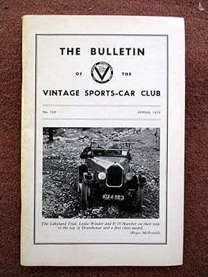 The Bulletin of the Vintage Sports-Car Club, Spring 1976. No. 129