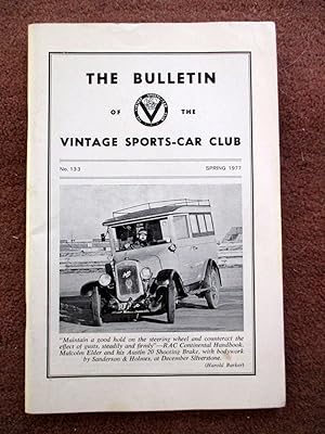 The Bulletin of the Vintage Sports-Car Club, Spring 1977. No. 133.