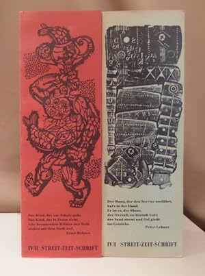 Image du vendeur pour Vierter Band, Heft 1 - Februar 1962 (u.) Heft 2 - Mrz 1963. 2 Bde. Hrsg. von V. O. Stomps. mis en vente par Dieter Eckert