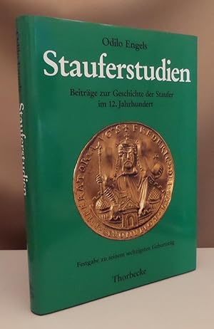 Bild des Verkufers fr Stauferstudien. Beitrge zur Geschichte der Staufer im 12. Jahrhundert. Festgabe zu seinem sechzigsten Geburtstag. Herausgegeben von Erich Meuthen und Stefan Weinfurter. zum Verkauf von Dieter Eckert