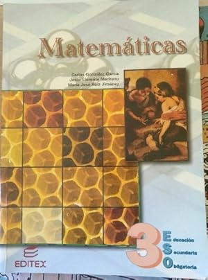 Bild des Verkufers fr MATEMATICAS 3 CURSO. EDUCACION SECUNDARIA OBLIGATORIA. zum Verkauf von Libreria Lopez de Araujo