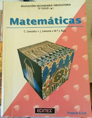 Seller image for MATEMATICAS 2 CICLO. EDUCACION SECUNDARIA OBLIGATORIA. for sale by Libreria Lopez de Araujo