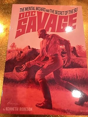 DOC SAVAGE # 29 THE MENTAL WIZARD & THE SECRET OF THE SUBAMA cover
