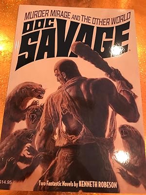DOC SAVAGE #27 MURDER MIRAGE and THE OTHER WORLDBAMA cover