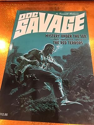 DOC SAVAGE #22 MYSTERY UNDER THE SEA and THE RED TERRORSBAMA cover