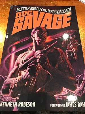 DOC SAVAGE #38 MURDER MELODY and BIRDS OF DEATHBAMA cover