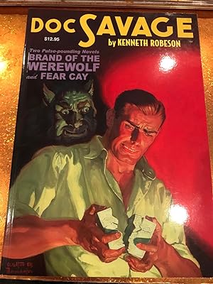 DOC SAVAGE # 13 BRAND OF THE WEREWOLF & FEAR CAY