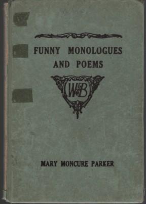 Seller image for Funny Monologues and Poems for sale by Reflection Publications