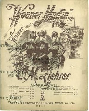 Seller image for Weaner Mad'ln". Walzer. Op. 388. for sale by Antiquariat Weinek