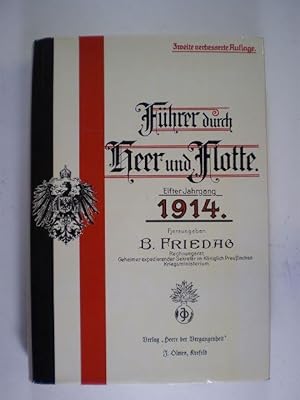 Bild des Verkufers fr Fhrer durch Heer und Flotte. Elfter Jahrgang 1914 zum Verkauf von Buchfink Das fahrende Antiquariat