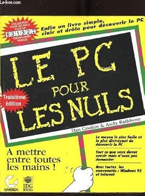 Bild des Verkufers fr LE PC POUR LES NULS - WINDOWS 95 zum Verkauf von Le-Livre
