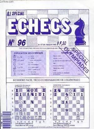 Image du vendeur pour Q.I. SPECIAL ECHECS - N 96. mis en vente par Le-Livre