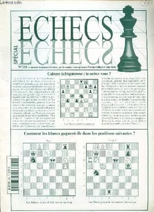 Image du vendeur pour Q.I. SPECIAL ECHECS - N 324. mis en vente par Le-Livre