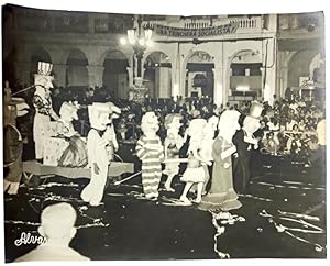 Original Photograph Taken in Cuba, Illustrating a Propaganda Demonstration to Promote Fidel Castr...