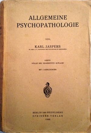 Allgemeine Psychopathologie,