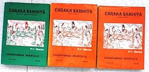 Caraka Samhita - in 3 vol