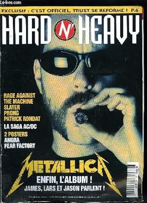 Immagine del venditore per HARD N' HEAVY N 24 - And justice for all : Slayer, Ugly Mus-Tard, Impaled nazarene, Annihilator, Patrick Rondat, Prong, Rage Against the machine, Metallica, La saga du hard rock : AC/DC - part III. venduto da Le-Livre