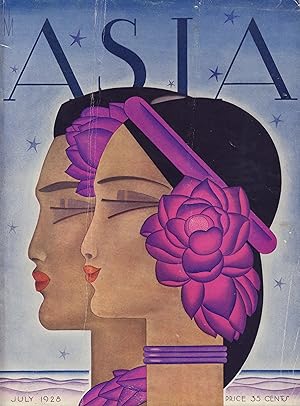 Asia Magazine. July 1928 - Cover Only