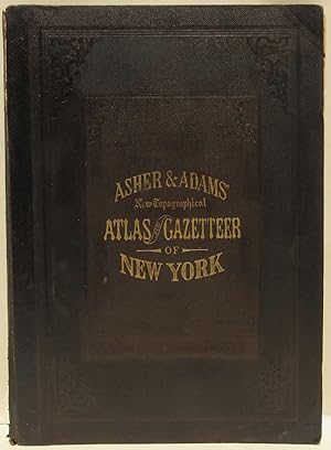 Asher & Adams' new topographical atlas and gazetteer of New York, comprising a topographical view...