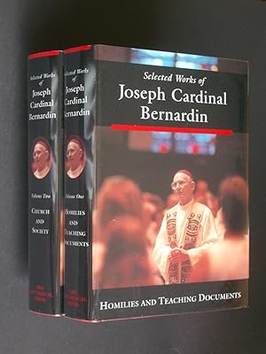 Seller image for Selected Works of Joseph Cardinal Bernardin: Volume One: Homilies and Teaching Documents; Volume Two: Church and Society [two volumes, complete] for sale by Bookworks [MWABA, IOBA]