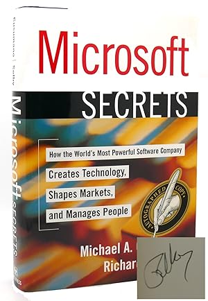 Seller image for MICROSOFT SECRETS How the World's Most Powerful Software Company Creates Technology, Shapes Markets, and Manages People for sale by Rare Book Cellar