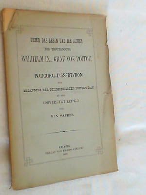 Über das Leben und die Lieder des Troubadours Wilhelm IX, Graf von Poitou. Inaugural Dissertation