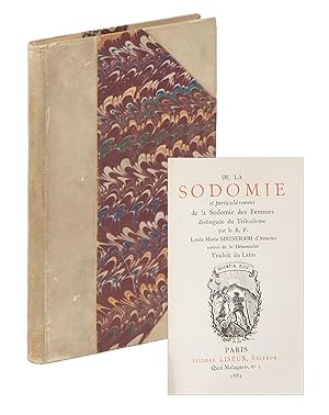 Seller image for De la Sodomie et particulirement de la sodomie des femmes, distingue de tribadisme for sale by D. Anthem, Bookseller