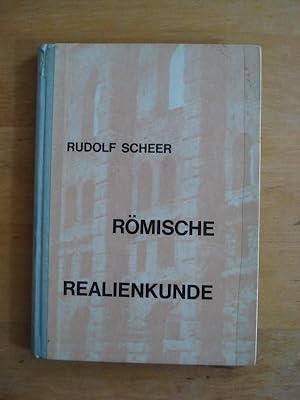 Imagen del vendedor de Rmische Realienkunde a la venta por Antiquariat Birgit Gerl