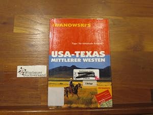 Bild des Verkufers fr USA; Teil: Texas, Mittlerer Westen. Margit Brinke ; Peter Krnzle zum Verkauf von Antiquariat im Kaiserviertel | Wimbauer Buchversand